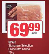 Spar Signature Selection Prosciutto Crudo-70g Each