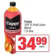 Cappy 100% Fruit Juice Blend-1.5L Each