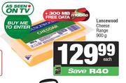 Lancewood Cheese Range-900g Each
