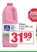 Clover Fresh Milk Jug-2L