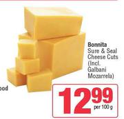 Bonnita Sure & Seal Cheese Cuts-Per 100g
