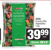 Spar Country Mix Vegetables-1Kg 