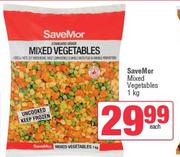 SaveMor Mixed Vegetables-1Kg Each
