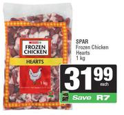Spar Frozen Chicken Hearts-1Kg