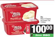Ola Rich 'n Creamy Ice Cream Tub-For Any 2 x 1.8Ltr