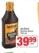 Jan Braai Basting Sauce-750ml Each