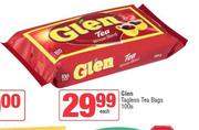 Glen Tagless Teabags-100s Each