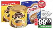 Nestle Cremora Coffee Creamer 750g Plus Ricoffy Tin 250g Or Ricoffy Refill Pouch 280g-Both For