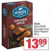 Hinds Spice Refill Assorted-85g Each