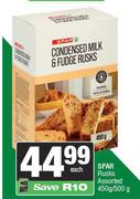 Spar Rusks Assorted-450g/500g Each