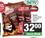 Simba Potato Chips Assorted-For 2 x 120g