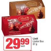 Lindt Lindor Box-37g Each