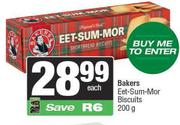 Bakers Eet Sum Mor Biscuits-200g Each