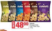 Willards Flanagans Kettle Fried Potato Chips-For 2 x 120g