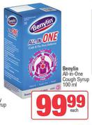 Benylin All In One Cough Syrup-100ml Each