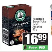 Robertson Brown Spice Refill Assorted-80g