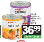 Spar Apricot Or Mixed Fruit Jam-900g