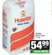 Hullets White Sugar-2.5kg Each
