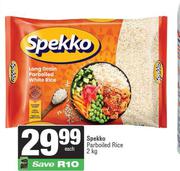 Spekko Parboiled Rice-2kg Each