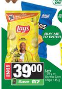 Lay's 120g Or Doritos Corn Chips 145g-For 2