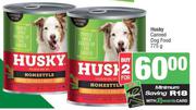 Husky Canned Dog Food-For 2 x 775g
