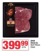 Spar Steak Co.Beef Ribeye Steak-Per Kg