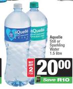 Aquelle Still Or Sparkling Water-For 2 x 1.5L