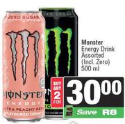 Monster Energy Drink Assorted-For 2 x 500ml