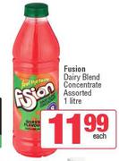 Fusion Dairy Blend Concentrate Assorted-1L Each