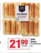 Spar Bakery Roosterkoek-4s Per Pack