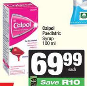   Calpol Paediatric Syrup-100ml