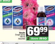   Benylin Cough Syrup Assorted-100ml