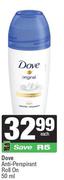 Dove Anti Perspirant Roll On-50ml 
