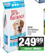 Spar Pro Balance Dog Food-8Kg Each
