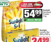 Sunlight Handwash Powder-2Kg Each