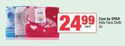 Care By Spar Kids Face Cloth-2s Each