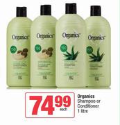  Oragnics Shampoo Or Conditioner-1L Each