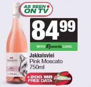 Jakkalsvlei Pink Moscato-750ml