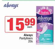 Always Pantyliners-20s Each