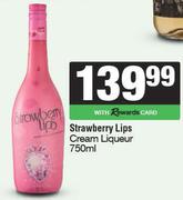 Strawberry Lips Cream Liqueur-750ml