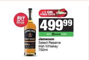 Jameson Select Reserve Irish Whisky-750ml