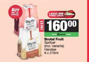 Brutal Fruit Spritzer Handies-For 2 x 6 x 275ml