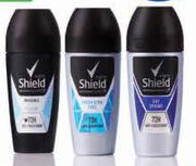 Shield Men Anti Perspirant Roll On-For 2 x 50ml