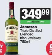 Jameson Triple Distilled Blended Irish Whisky-750ml