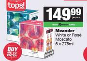 Meander White Or Rose Moscato-6 x 275ml Per Pack