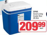 Spar Good Living Cooler Box-26L Each