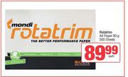 Mondi Rotatrim A4 Ppaer 80g 500 Sheets-Each