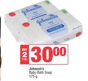 Johnson's Baby Bath Soap-For 2 x 175g