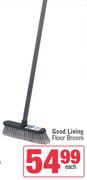 Good Living Floor Broom-Each