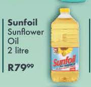 Sunfoil Sunflower Oil-2Ltr